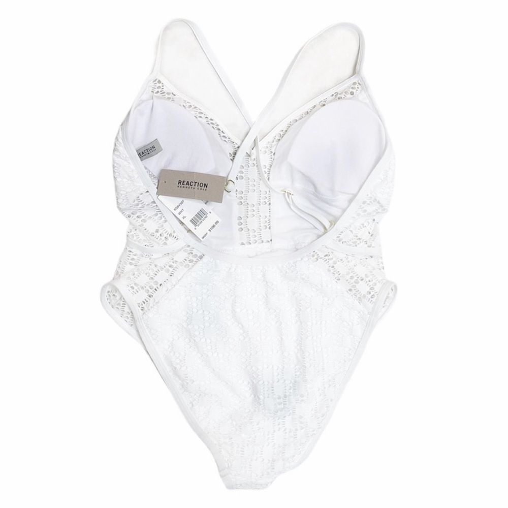 Kenneth Cole white swimsuit #bride #honeymoon #bachelorette